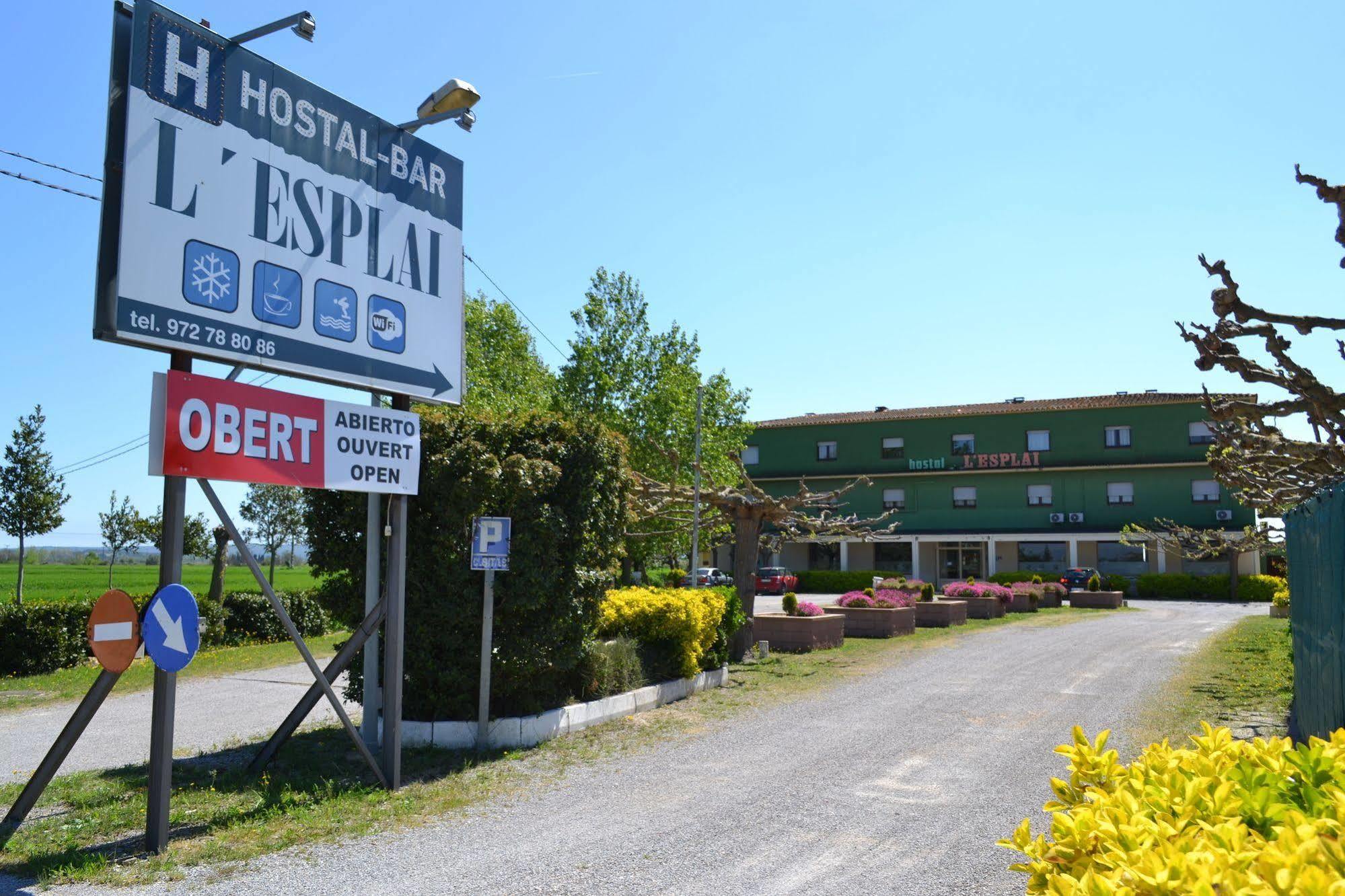 Hostal L'Esplai Viladamat Exterior photo